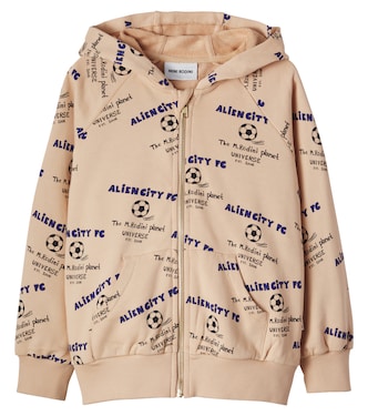 Sweat-shirt à capuche en coton | Mini Rodini