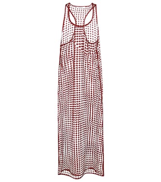 Mesh midi dress | Ganni
