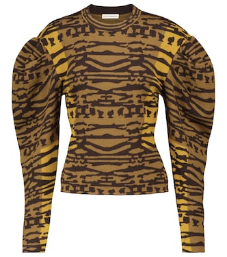 Jersey Livia de jacquard de lana | Ulla Johnson