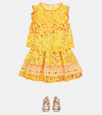 Bedruckte Bluse Amber | Poupette St Barth Kids