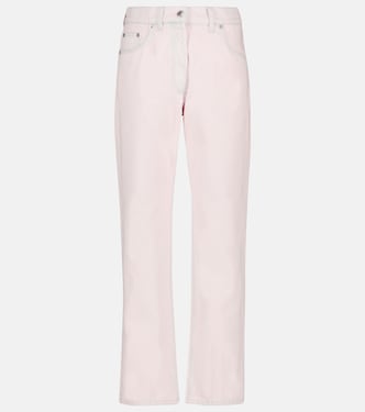 High-rise straight jeans | Prada