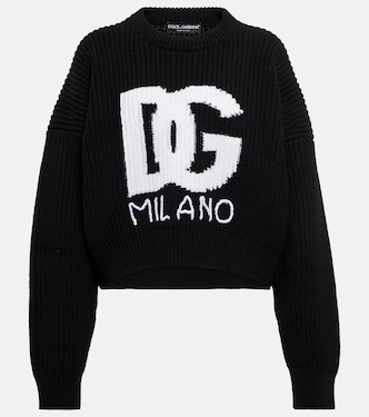 Jersey de lana cropped | Dolce&Gabbana