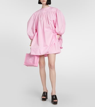 Minikleid aus Baumwollpopeline | Patou
