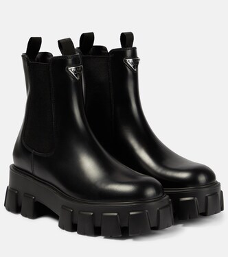 Botas Chelsea Monolith de piel | Prada