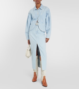 Falda larga Vinea en denim | Isabel Marant