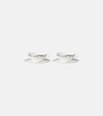 x Marni - Set di 2 tazze da tè con piattino Anemone Milk | Serax