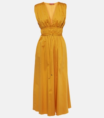 Abito midi Fiona in misto cotone | Altuzarra