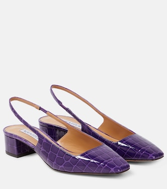 Salones destalonados Ginza 35 de charol  | Aquazzura
