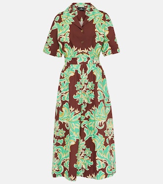 Abito chemisier midi in cotone | Etro