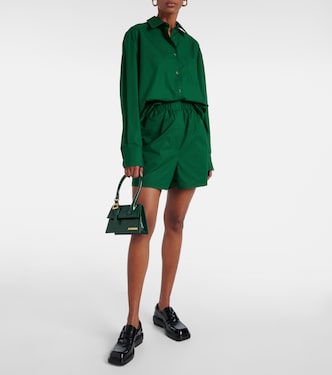 Shorts Lui in cotone a vita alta | The Frankie Shop