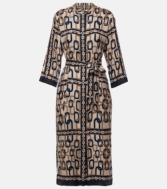 Bedrucktes Midikleid Falesia aus Twill | 'S Max Mara