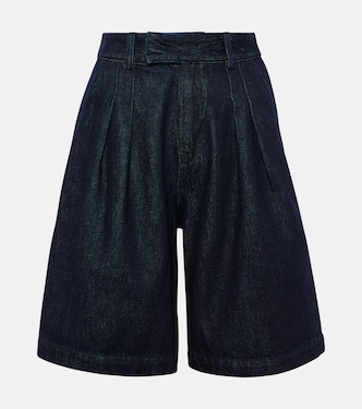 Xavier denim Bermuda shorts | The Frankie Shop