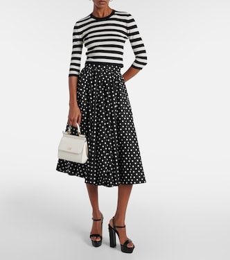 Pullover in lana vergine a righe | Dolce&Gabbana