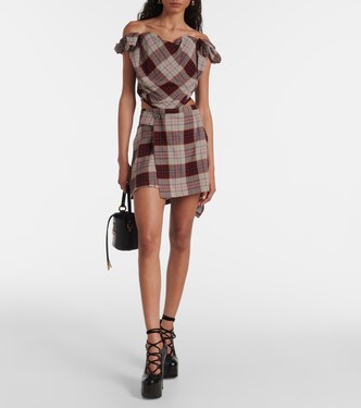 Meghan checked miniskirt | Vivienne Westwood