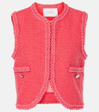 Veste sans manches en laine mélangée | Giambattista Valli