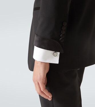 Manschettenknöpfe aus Sterlingsilber mit Perlmutt | Giorgio Armani