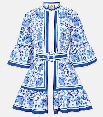 Bedrucktes Minikleid aus Baumwolle | Farm Rio