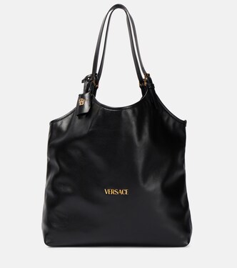 Borsa Tag Large in pelle | Versace