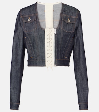 Cropped-Jeansjacke | Jean Paul Gaultier