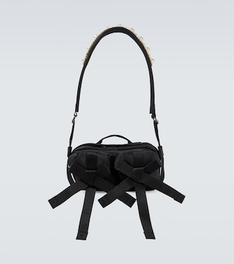 Faux pearl-embellished crossbody bag | Simone Rocha