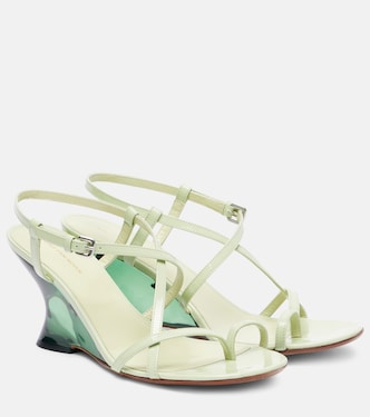 Bulle 105 patent leather mules | Dries Van Noten