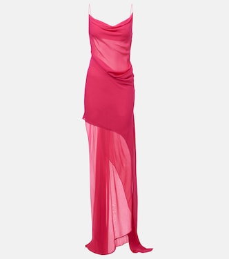 Maxikleid aus Seiden-Georgette | Christopher Esber