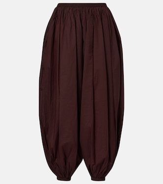 Pantalones globo drapeados  | Alaïa