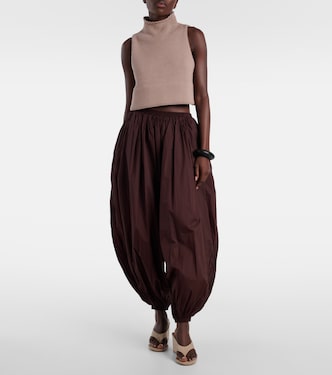 Draped balloon pants  | Alaïa