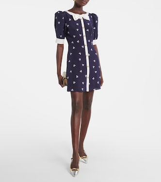 Robe en soie à pois | Alessandra Rich