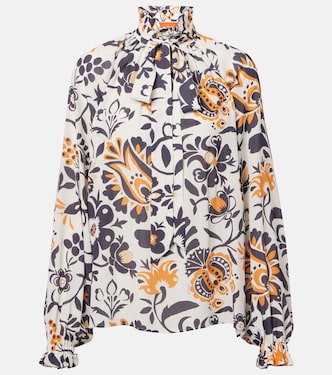 Cerere jacquard blouse | La DoubleJ