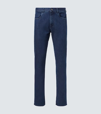 Jean slim à taille mi-haute | Canali