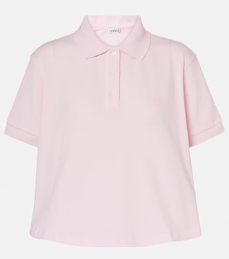 Anagram cotton piqué polo shirt | Loewe