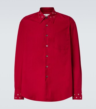 Above embellished cotton poplin shirt | Our Legacy