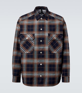 Plaid cotton overshirt | Comme des Garçons Homme