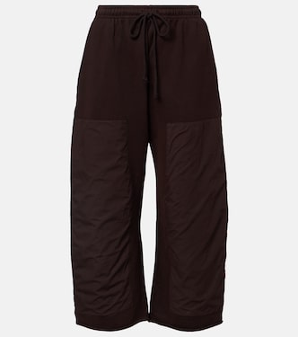 Jamie patchwork cotton terry swetapants | Leset