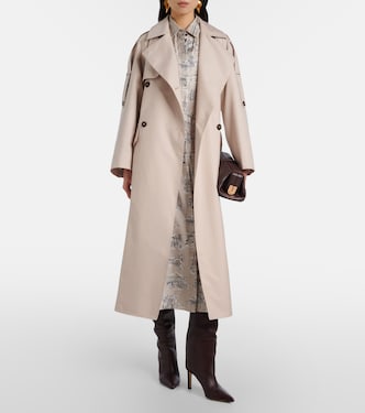 The Cube Trenchcoat Delfino aus Twill | Max Mara