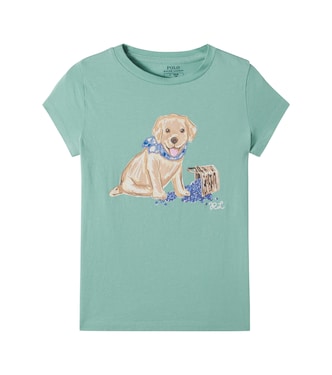 Bedrucktes T-Shirt aus Baumwoll-Jersey | Polo Ralph Lauren Kids