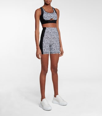 Contour high-rise shorts | Adam Selman Sport