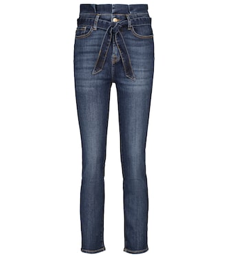 Jeans paperbag ajustados | 7 For All Mankind