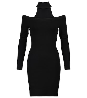 Juliana cutout ribbed-knit minidress | Simkhai