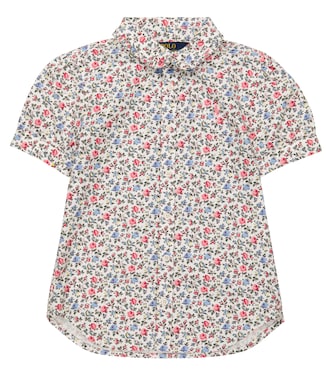 Chemise en coton à fleurs | Polo Ralph Lauren Kids