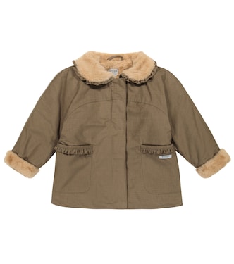 Yaar faux-fur lined jacket | Donsje