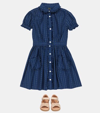 Printed cotton dress | Polo Ralph Lauren Kids