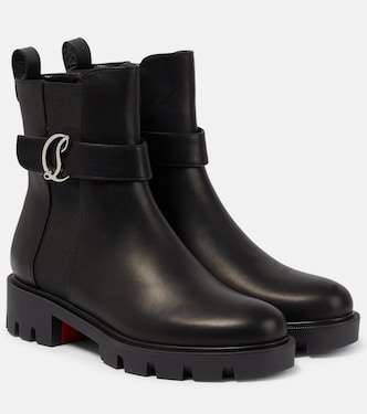 بوت للكاحل من الجلد CL Chelsea | Christian Louboutin