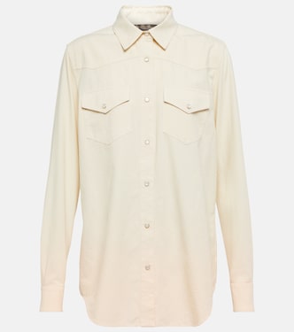 Camisa Yelena en chambray de algodón | Loro Piana