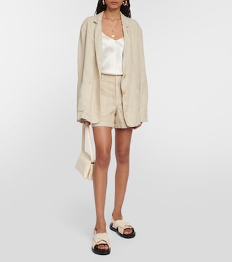 Blazer Cassie in lino | Velvet