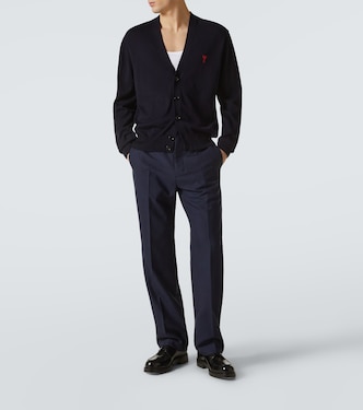 Cardigan Ami De Cœur en laine | Ami Paris