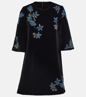 Zosha embellished velvet minidress | Dodo Bar Or