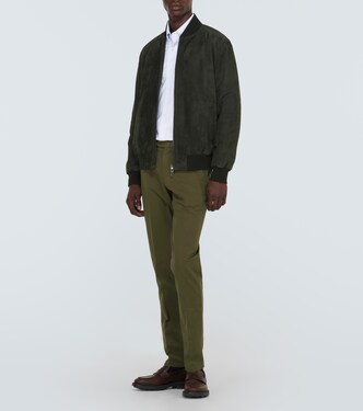 Pantalon chino Pantaflat en coton mélangé | Loro Piana
