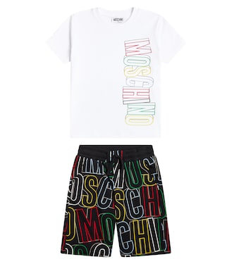 Set aus T-Shirt und Shorts | Moschino Kids
